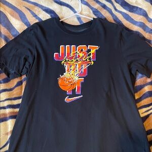 Nike Black Just Do It Kids Tee